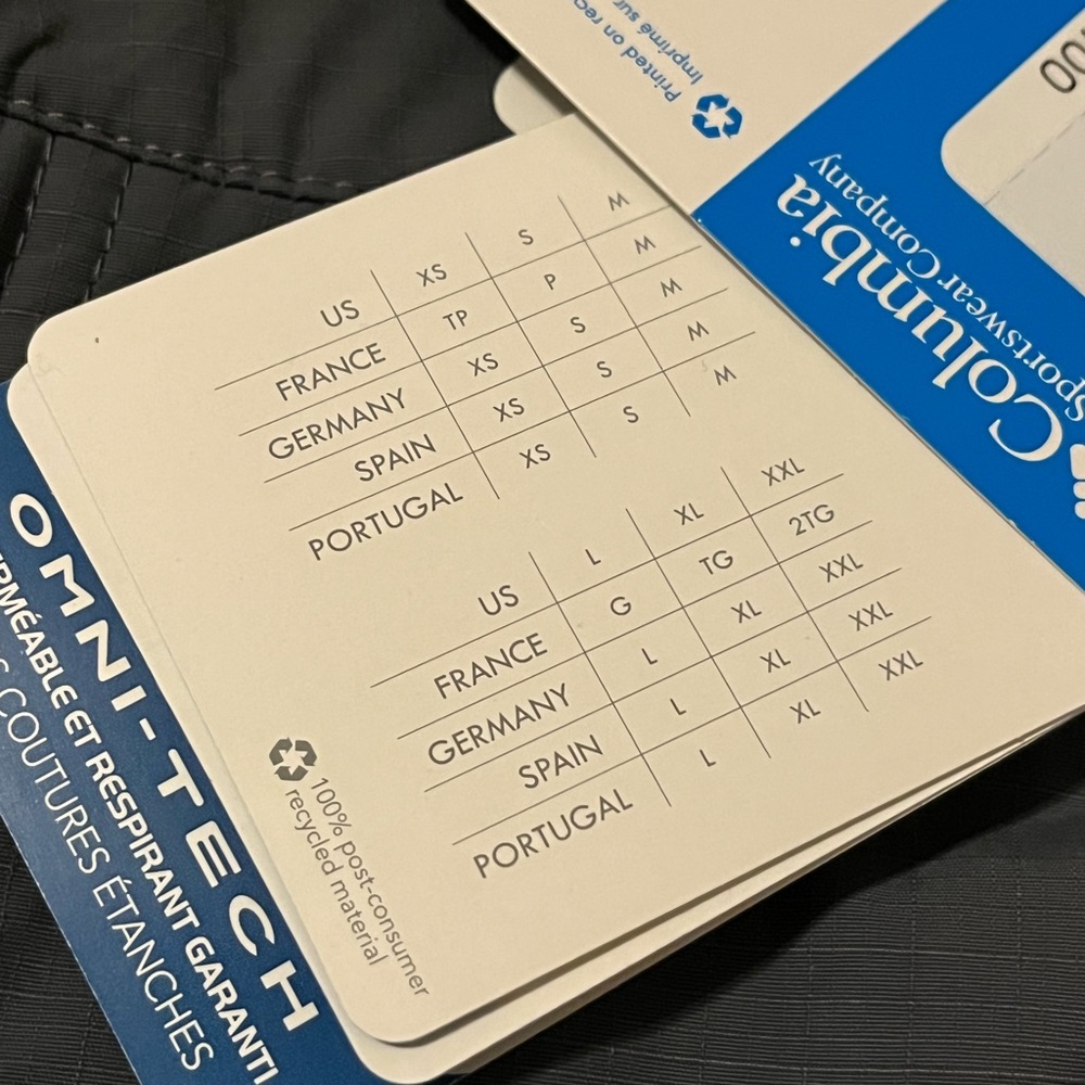 MENS COLUMBIA CHILLWICK SNOWPANT. XL. GRAPHITE. - Picture 7 of 7